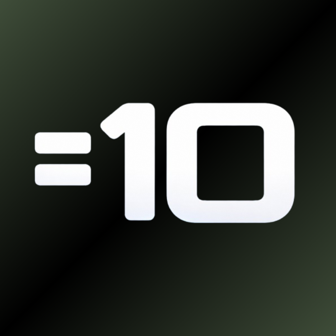 =10 app icon